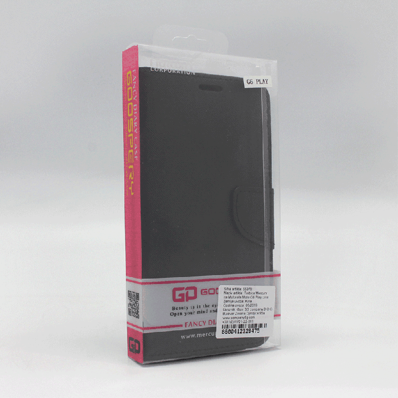 Torbica Mercury za Motorola Moto G6 Play/moto E5 Crna