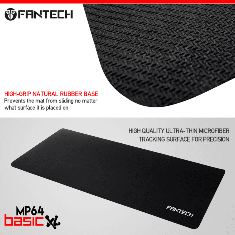 Podloga za Mis Fantech MP64 Basic XL Crna