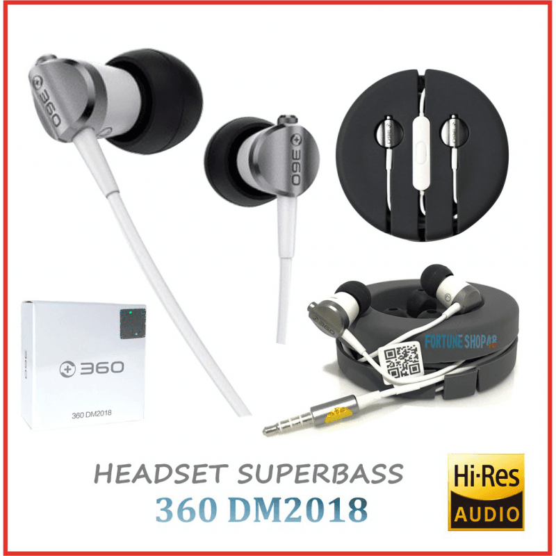Slusalice 360 Dm2018 3.5mm Bele