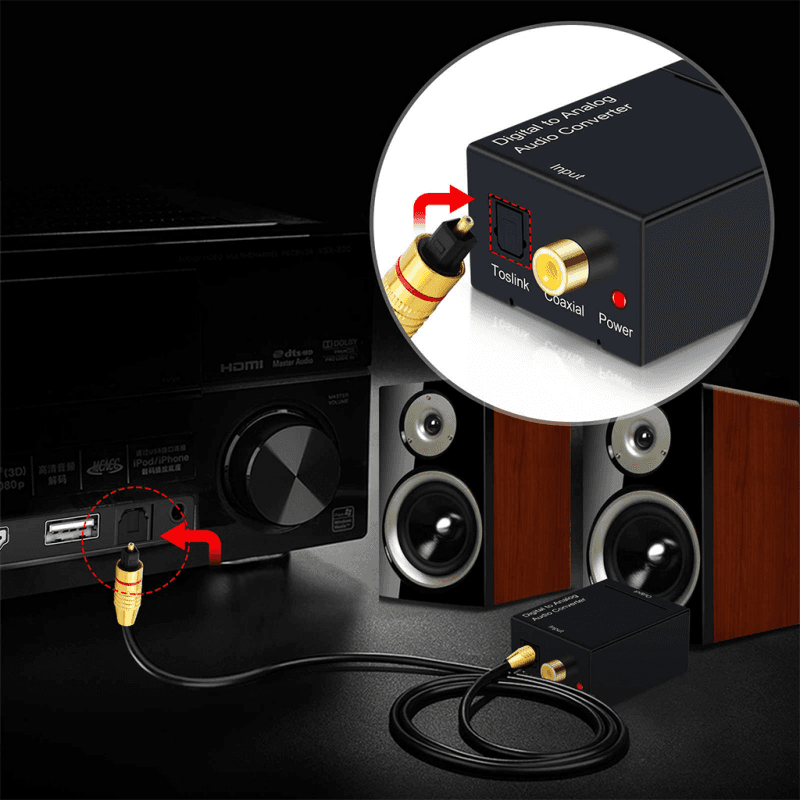 Digitalni na Analogni Audio Konverter Jwd-h9