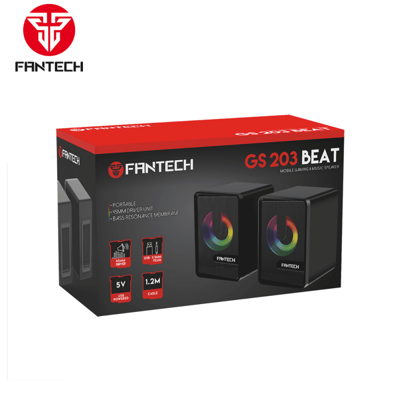 Laptop Zvucnici Fantech GS203 Beat Beli