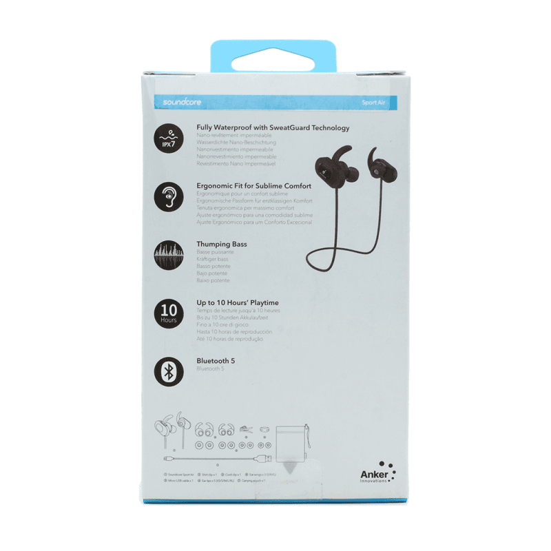Bluetooth Slusalice Anker A30I Crne