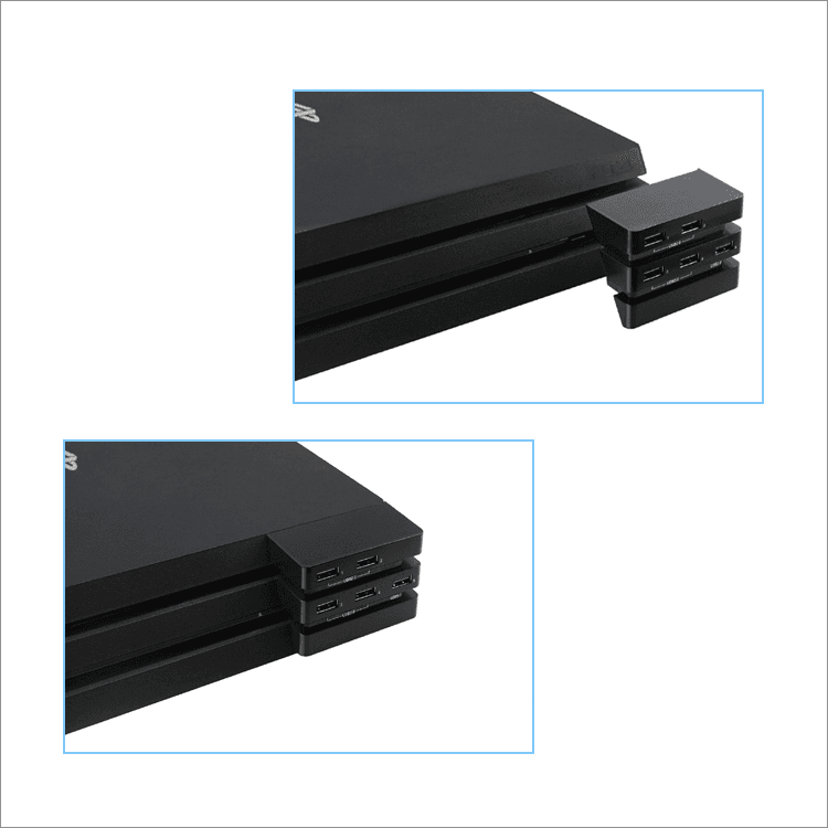 Dobe Tp4-832 USB HUB za PS4 Pro Konzolu