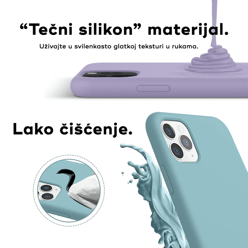 Torbica Summer Color za Huawei P40 Lite E Bela