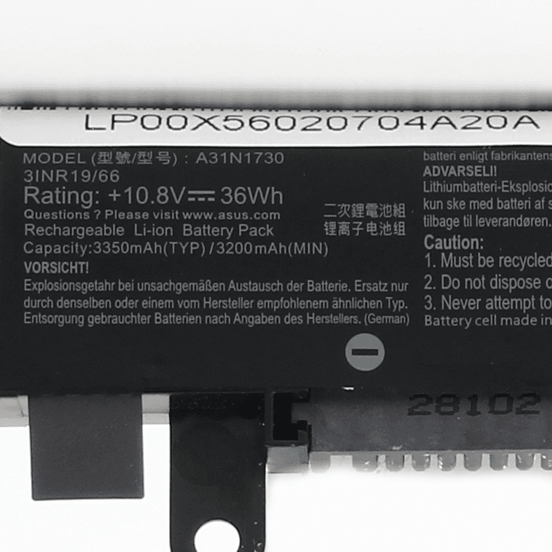 Baterija za Laptop Asus X560 10.8v 36WH