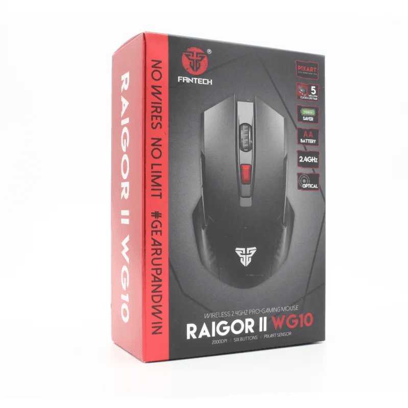 Mis Wireless Fantech WG10 Raigor II Crveni