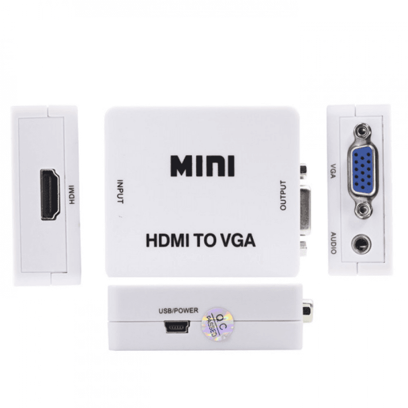Adapter Box HDMI na VGA Jwd-h3
