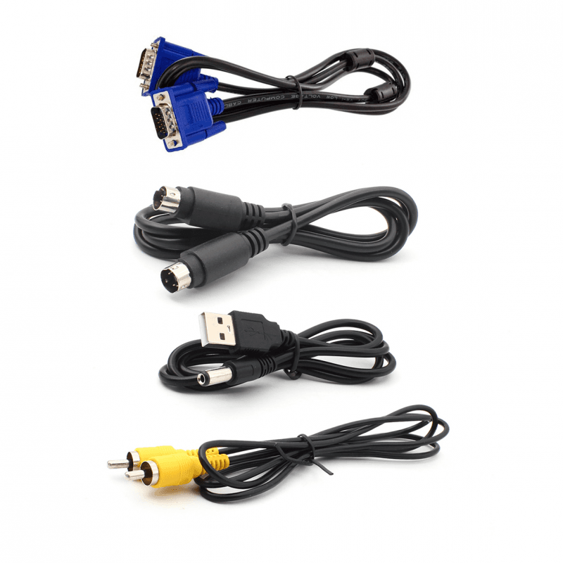 Adapter Box VGA na Audio Jwd-h4