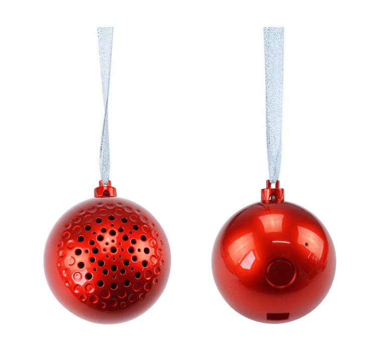 Bluetooth Zvucnik Novogodisnji Ukras Crveni
