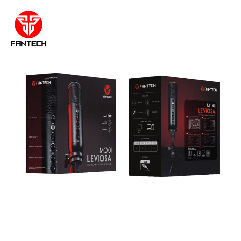 Mikrofon Fantech MCX01 Leviosa Crni