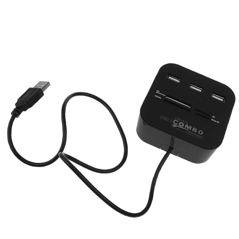 USB HUB i Citac Kartica 2U1 Jwd-u35