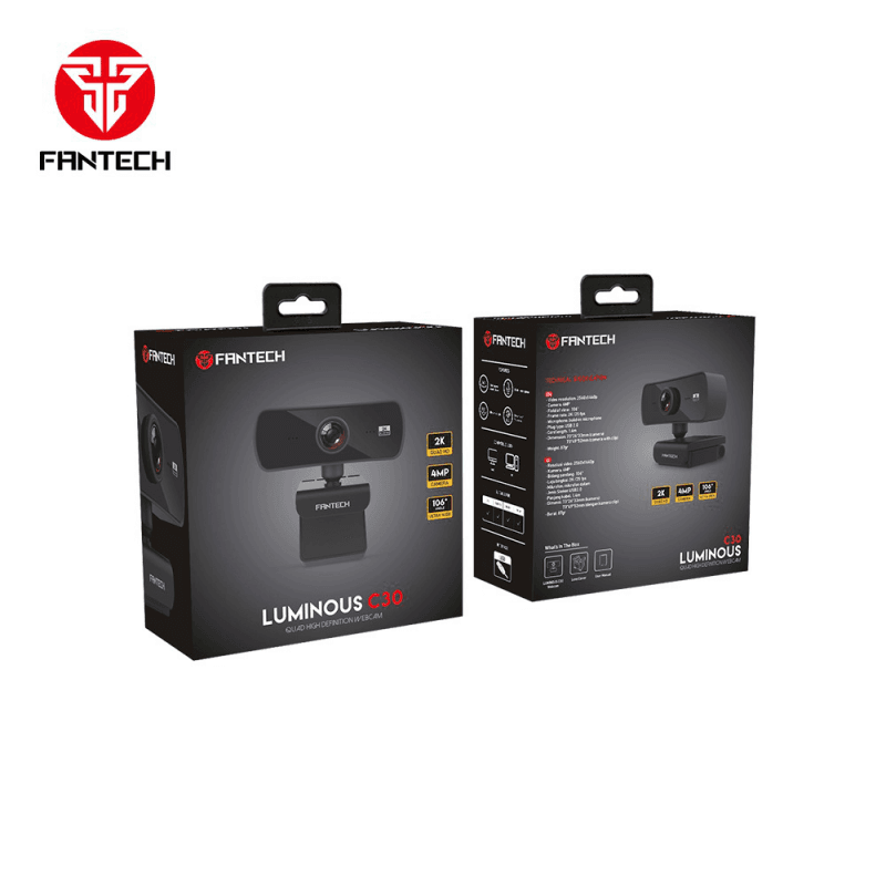 Web Kamera Fantech C30 Luminous Crna