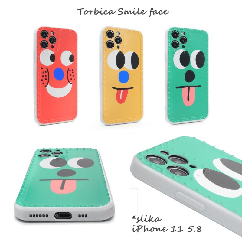 Torbica Smile Face za Iphone 11 Pro 5.8 Zuta