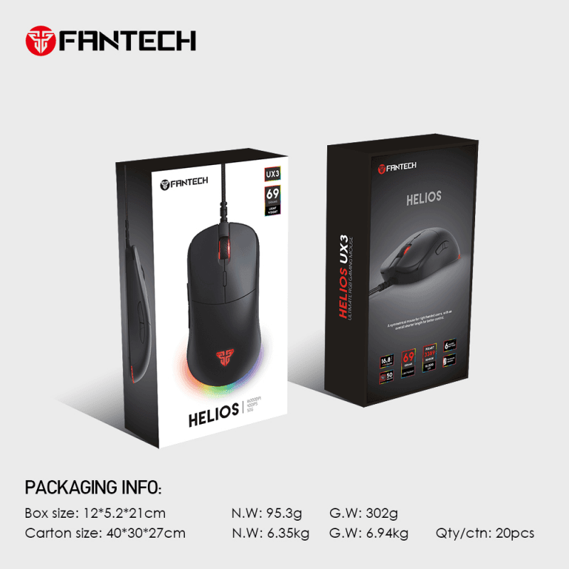 Mis Gaming Fantech UX3 Helios Sakura