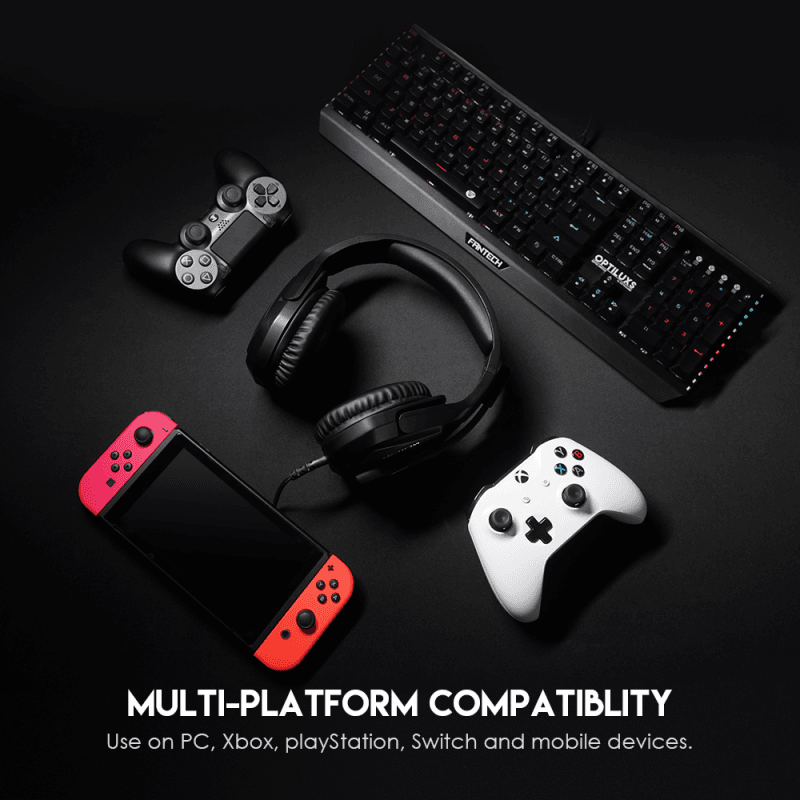 Slusalice Gaming Fantech MH84 Jade Crne