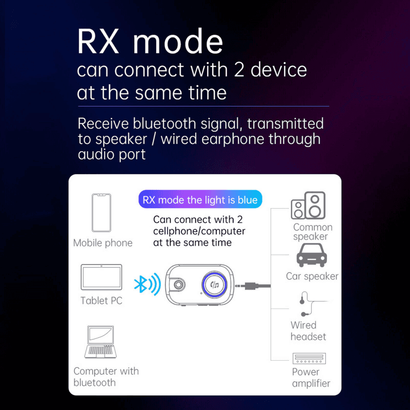 Bluetooth Player T3 Crni