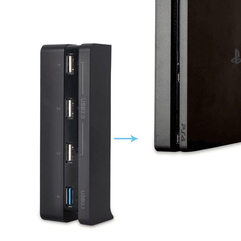 Dobe Tp4-821 USB HUB za PS4 Slim Konzolu