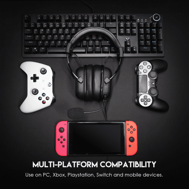 Slusalice Gaming Fantech MH90 Sonata Crne