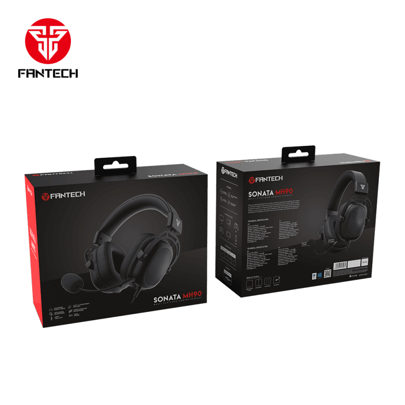 Slusalice Gaming Fantech MH90 Sonata Crne