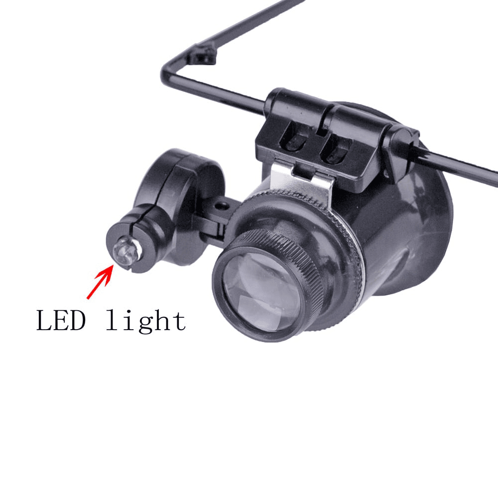 Naocare za Uvelicavanje sa Led Svetlom 20X