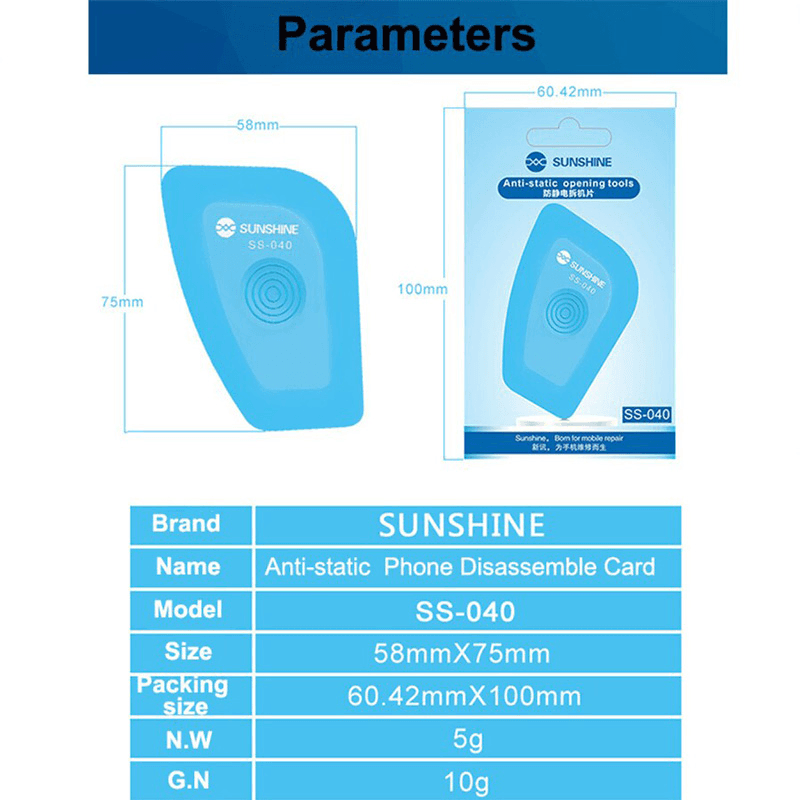 Alat za Otvaranje Telefona Sunshine Ss-040