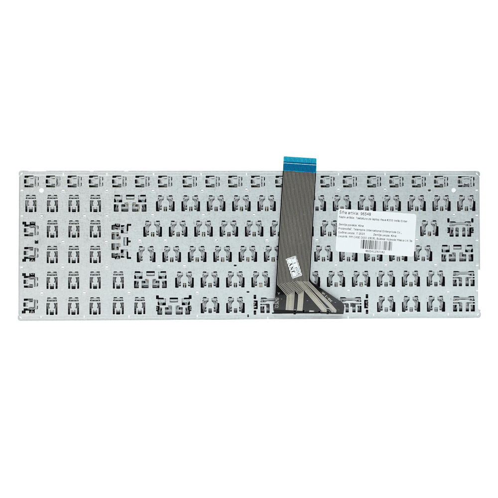 Tastatura za Laptop Asus K555 Veliki Enter