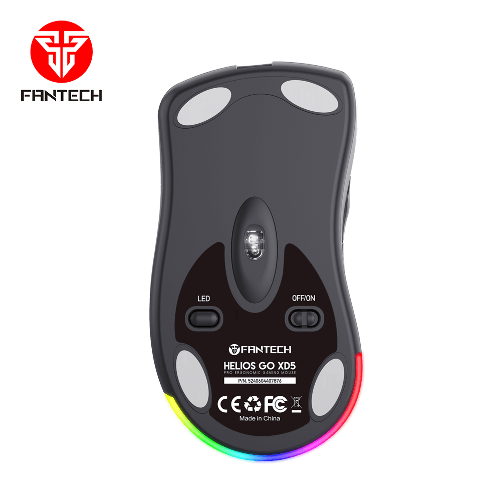Mis Wireless Gaming Fantech XD5 Helios GO Crni