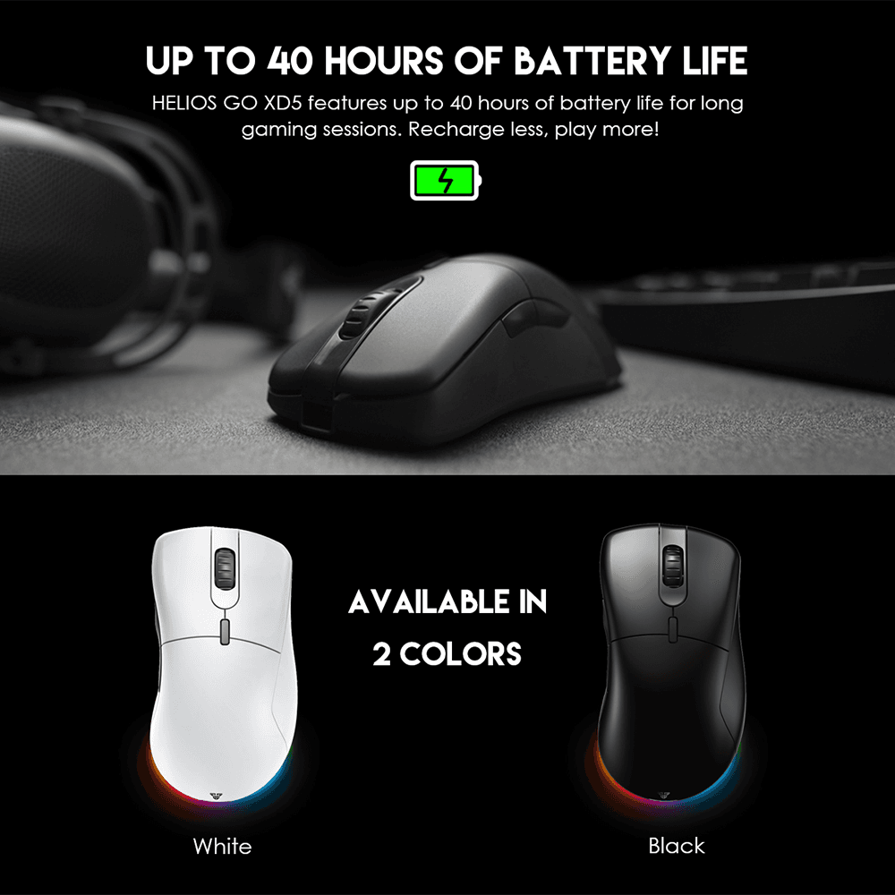 Mis Wireless Gaming Fantech XD5 Helios GO Crni