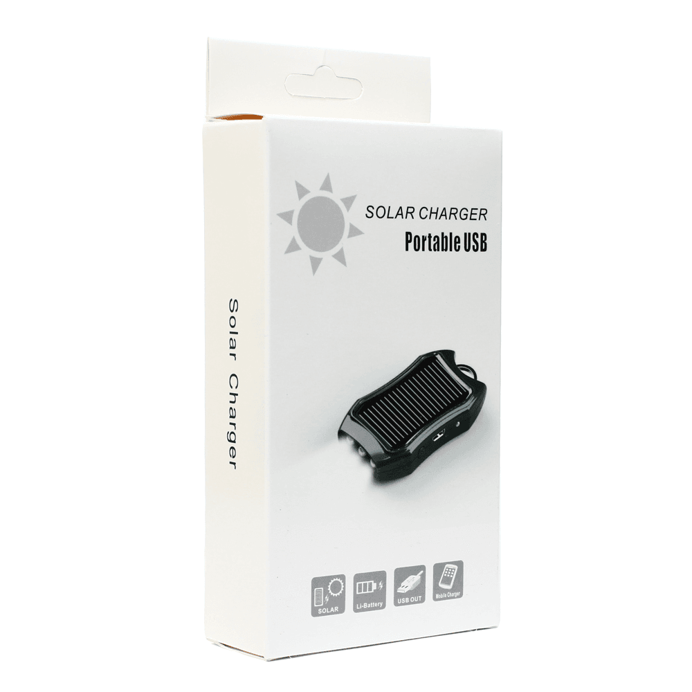 Solarna Back Up Baterija Privezak Crna