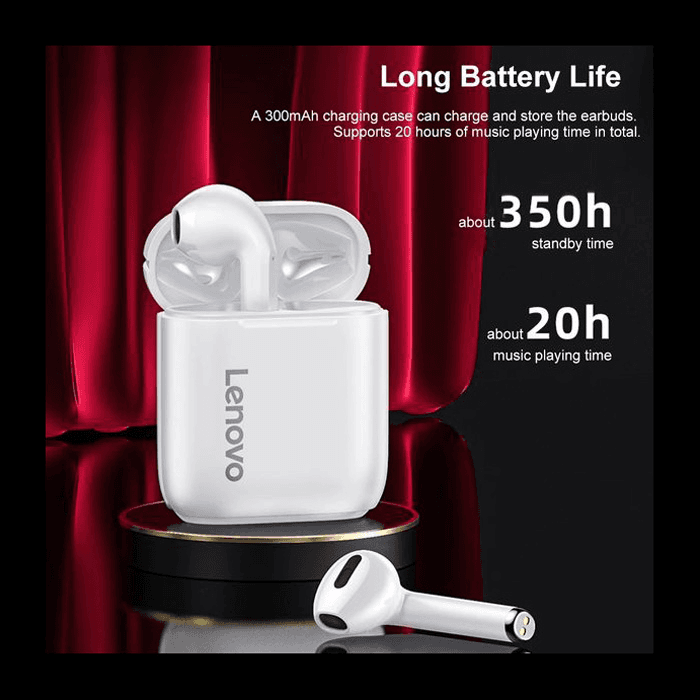 Bluetooth Slusalice Lenovo LP2 Airpods Crne HQ