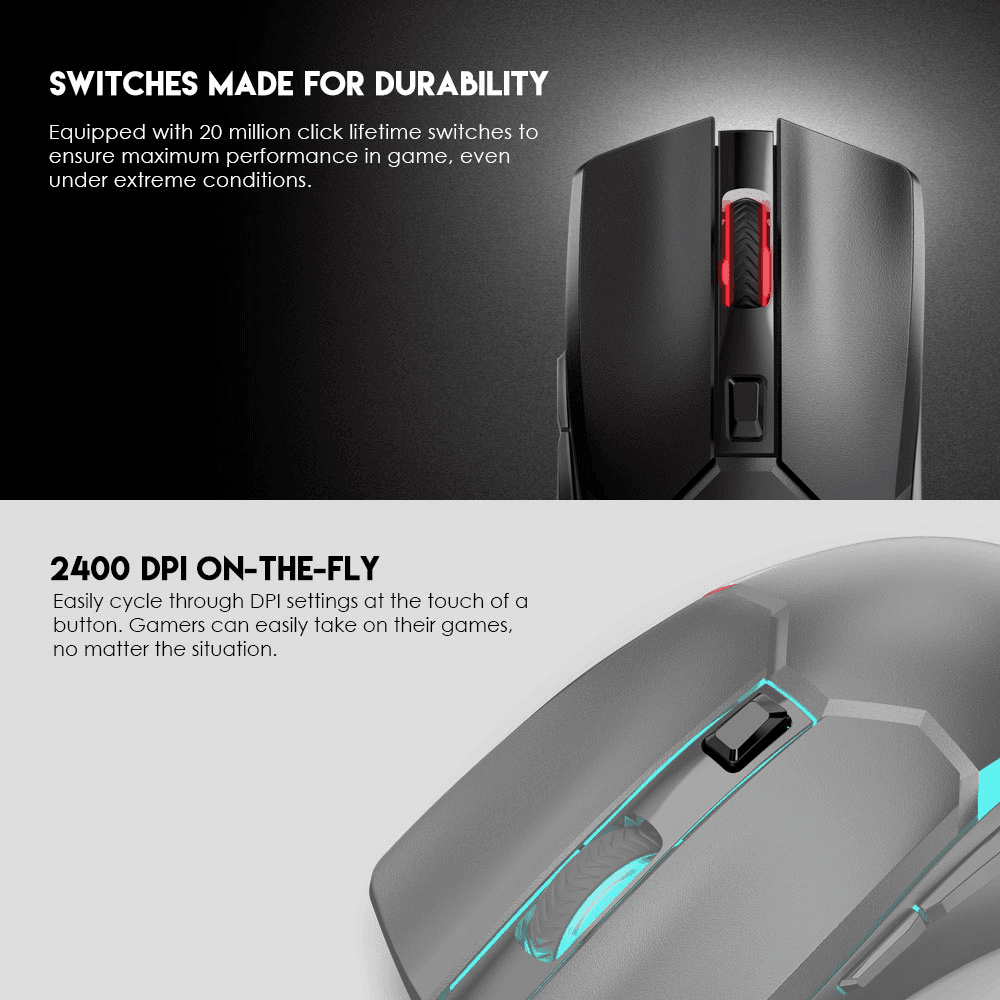 Mis Wireless Gaming Fantech WGC2 Venom II Crni