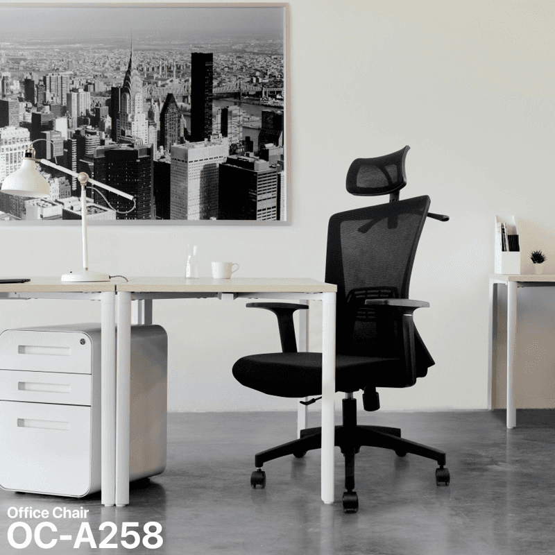 Stolica Office Fantech Oc-a258 Crna