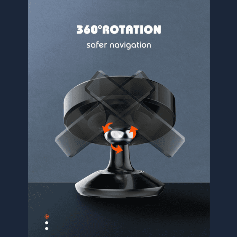 Auto Stalak za Ventilaciju Ldnio MG08 Crni