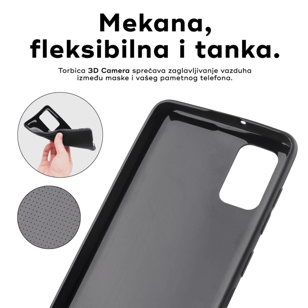 Torbica 3D Camera za Iphone 14 Pro Max 6.7 Crna