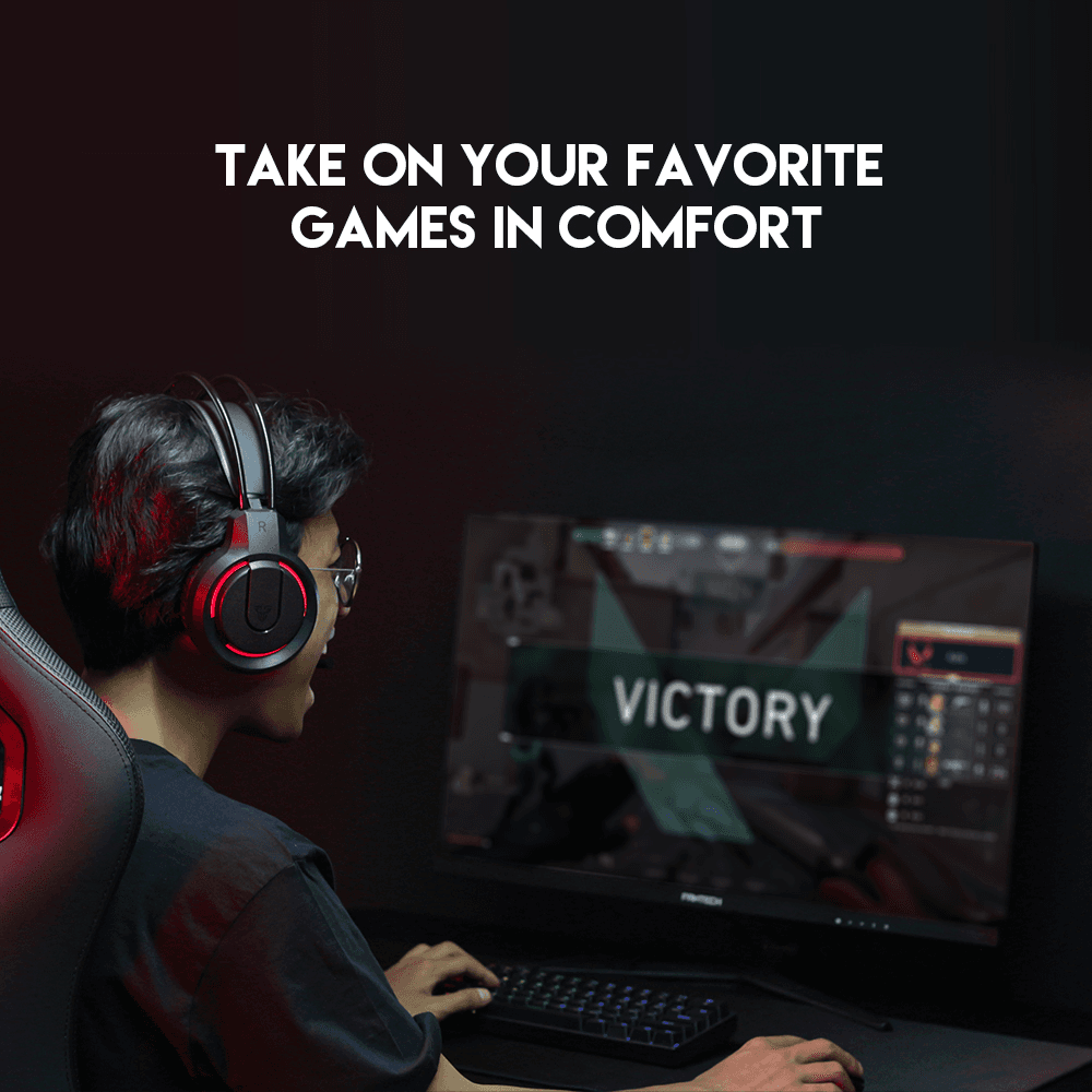 Slusalice Gaming Fantech HQ53 Flash Crne