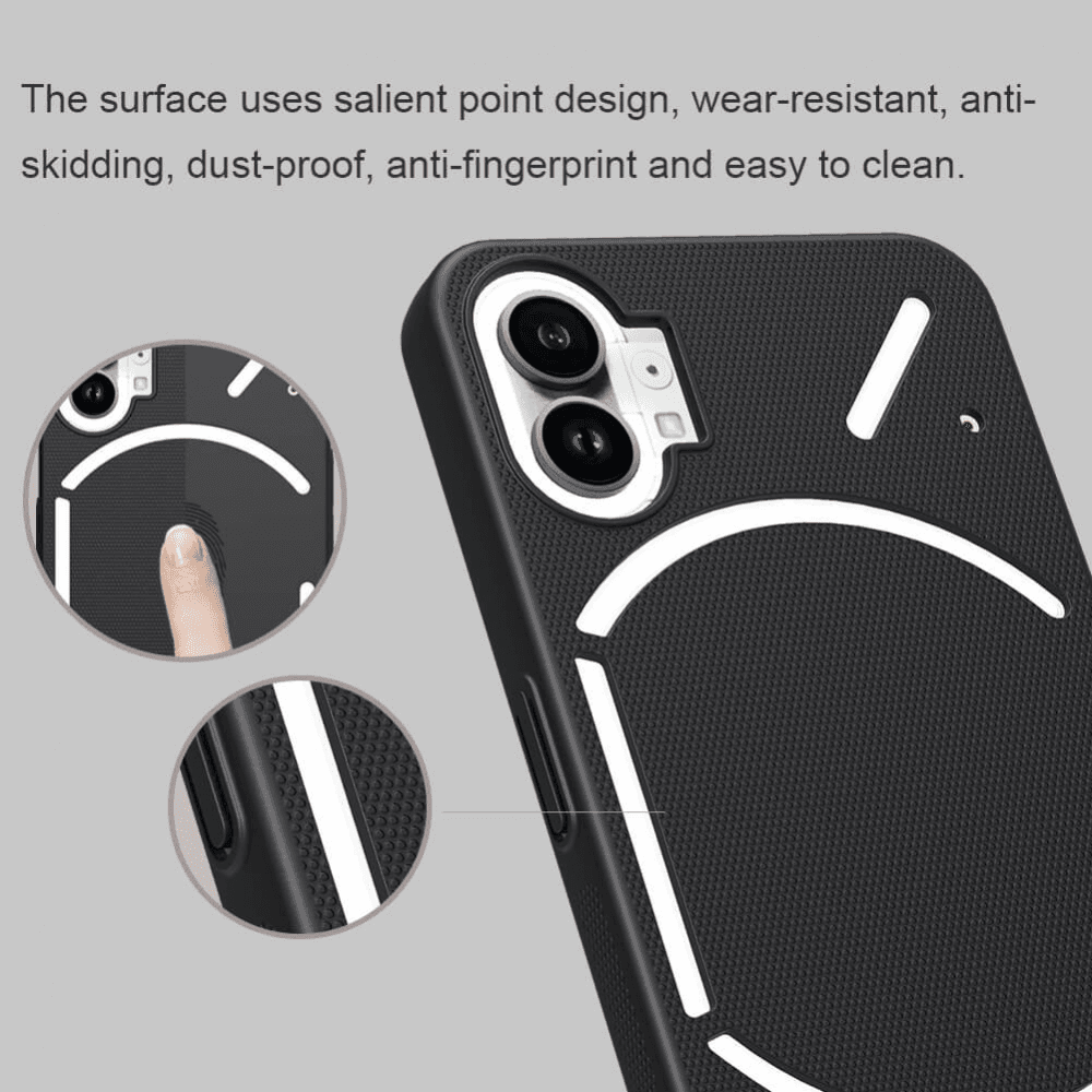 Torbica Nillkin Scrub za Nothing Phone 1 Crna