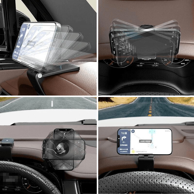Univerzalni Auto Drzac Magnetic Sivi