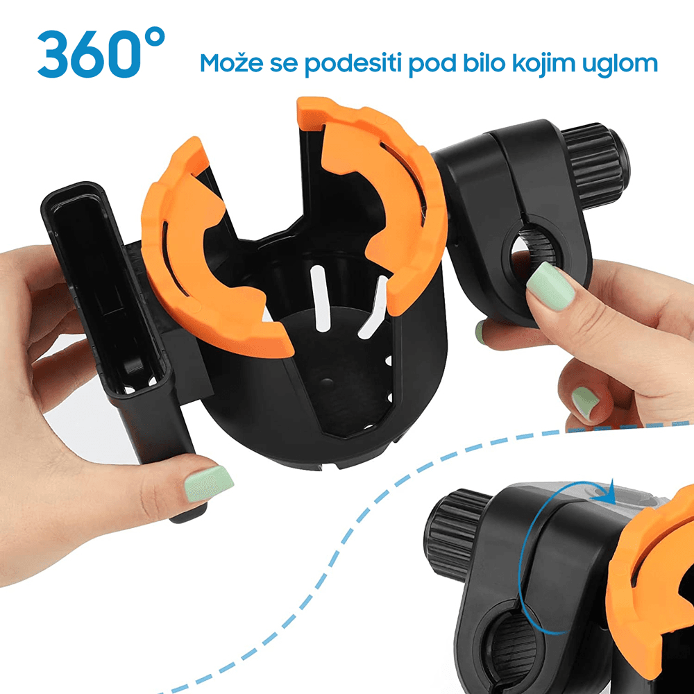 Drzac 2U1 za Mobilni Telefon i Casu za Bicikl