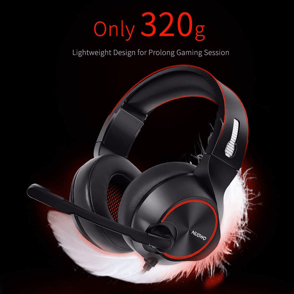 Slusalice Gaming Nubwo N11D 3.5mm Crno Crvene
