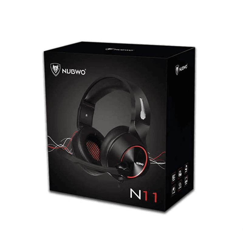 Slusalice Gaming Nubwo N11D 3.5mm Crno Crvene