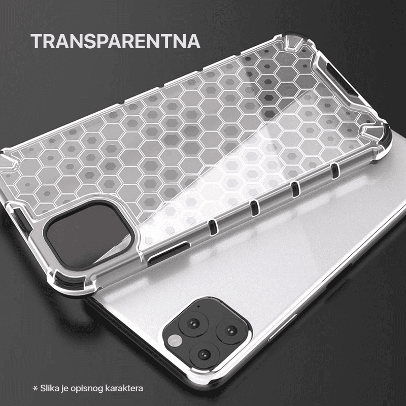 Torbica Honeycomb za Iphone 14 Plus 6.7 Crna