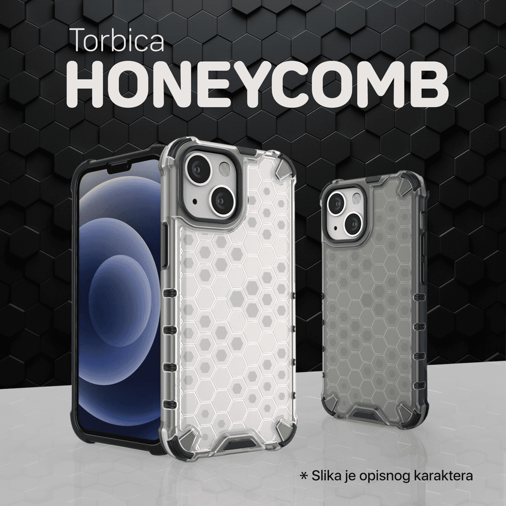 Torbica Honeycomb za Iphone 14 Pro 6.1 Crna