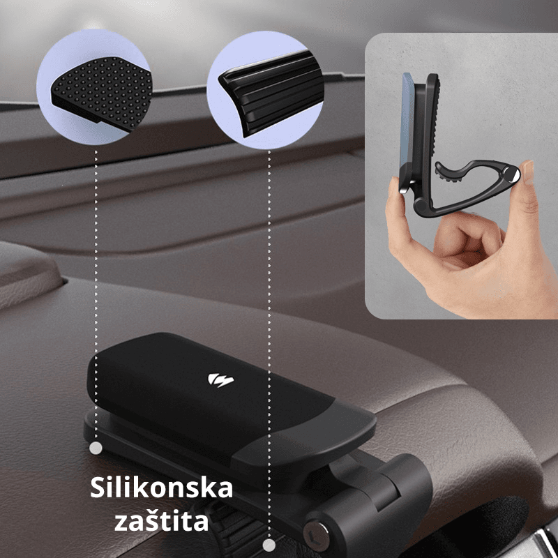 Univerzalni Auto Drzac Magnetic Crni