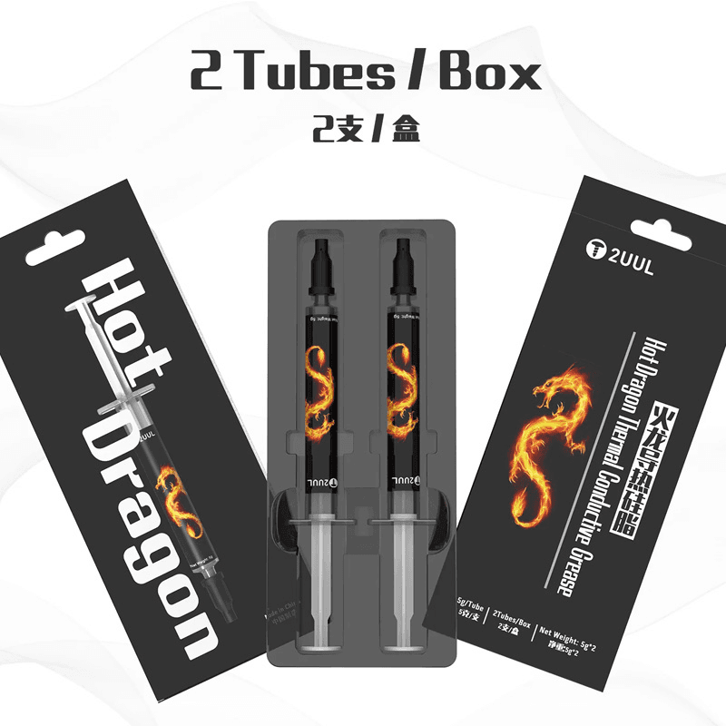 Termoprovodna Mast 2UUL Hot Dragon 2tubes/box