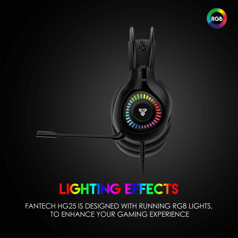 Slusalice Gaming Fantech HG25 Orbit Crne