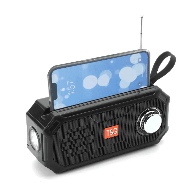 Bluetooth Zvucnik T&g Solarni TG612 Crni