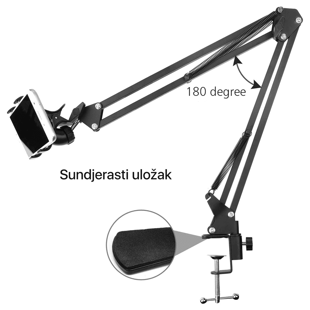 Drzac za Mobilni Telefon JYC JK-03 Crni