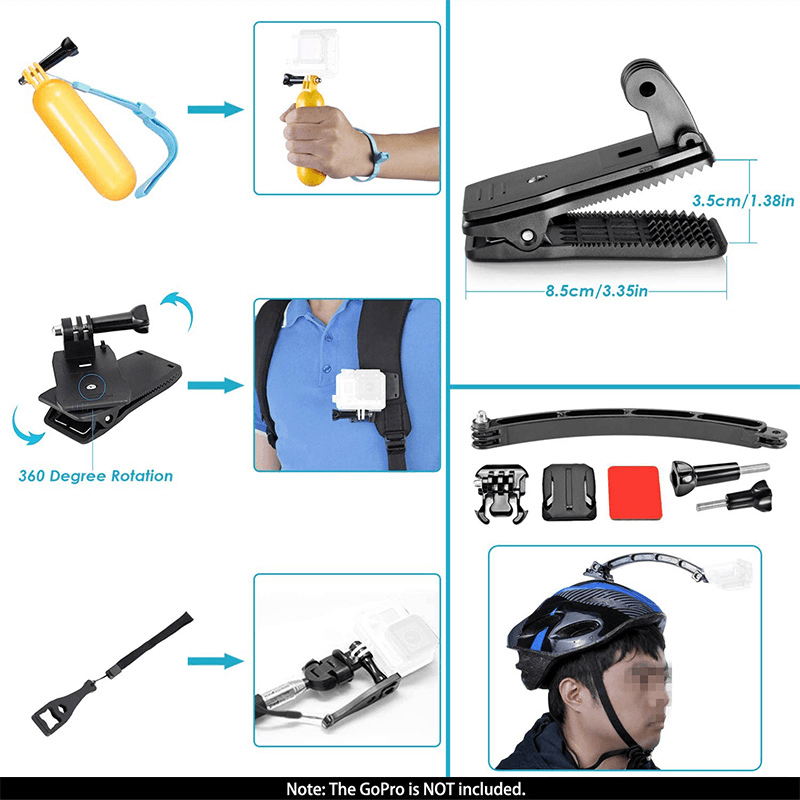 Kit za Akcione Kamere 50 u 1
