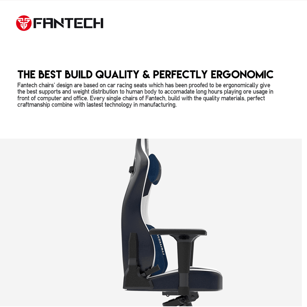Stolica Gaming Fantech Alpha Gc-283 Bela
