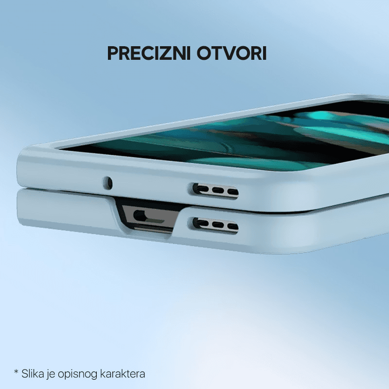 Torbica Elegant Fold za Samsung F946B Galaxy Z Fold 5 5G Plava